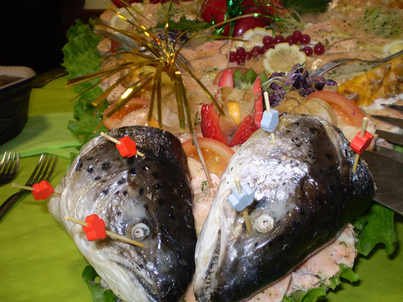 Poissons cuisinés